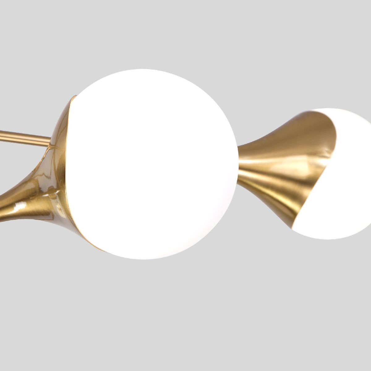 Люстра на штанге Eurosvet 60168/8 латунь Smart a068273