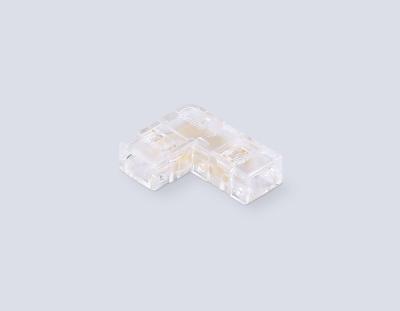Соединитель угловой Ambrella Light Illumination COB 12/24V для лент 5mm (2 конт.) (10шт. в комплекте) GS6841