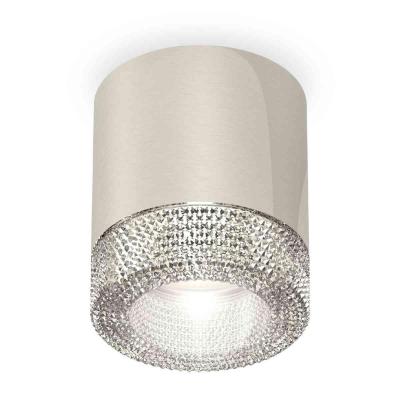 Комплект накладного светильника Ambrella light Techno Spot XS7405004 PSL/CL серебро полированное/прозрачный (C7405, N7191)