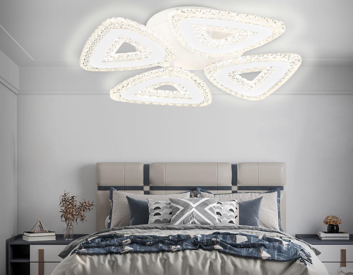 Потолочная светодиодная люстра Ambrella light Acrylica Original FA4019
