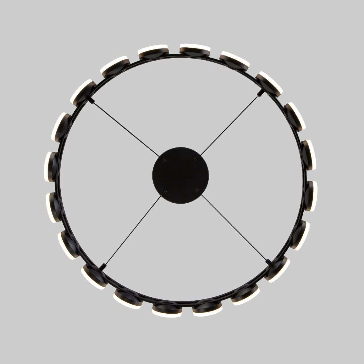 Подвесная люстра Eurosvet Tapioca 90332/20 черный a068074