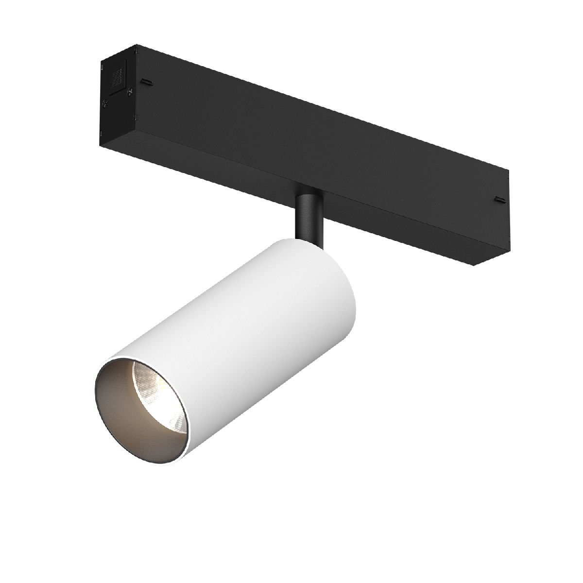 Трековый однофазный светильник Denkirs Smart Spot DK8040-BW+BK