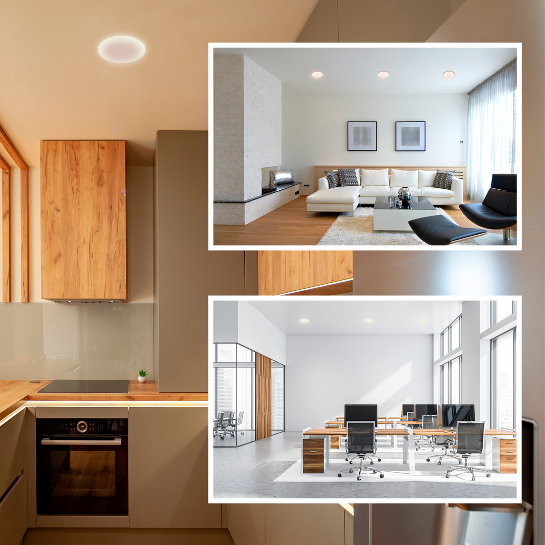 Встраиваемая светодиодная панель безрамочная Apeyron FLP 06-101