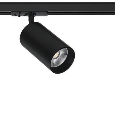 Трековый однофазный светильник Arte Lamp Aero A1337PL-1BK