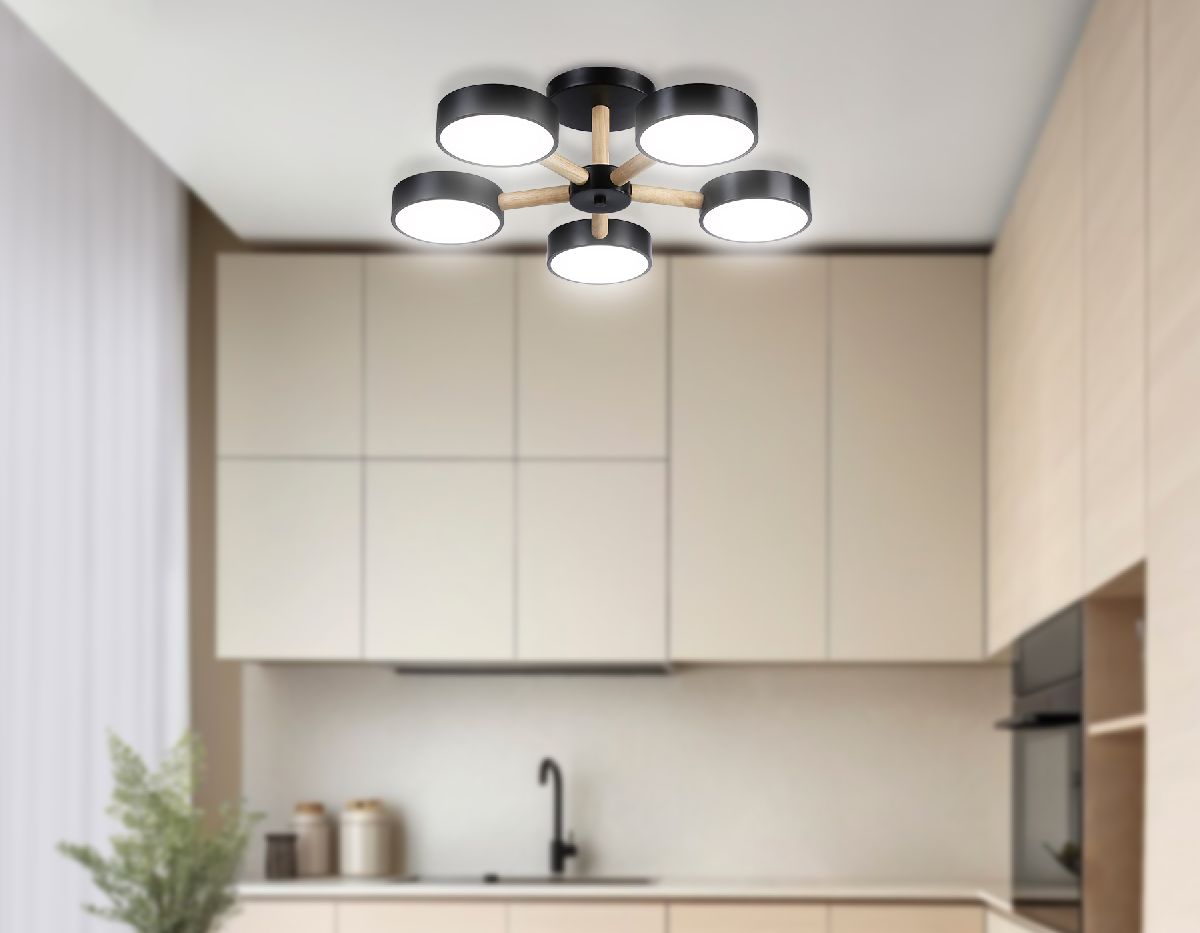 Люстра на штанге Ambrella Light Comfort LineTech FL4828