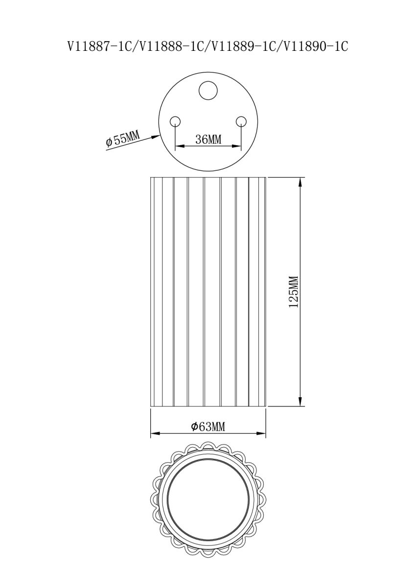 Точечный светильник Moderli Cora V11888-1C