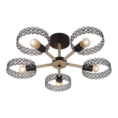 Люстра на штанге Escada Banjo 679/5P Black