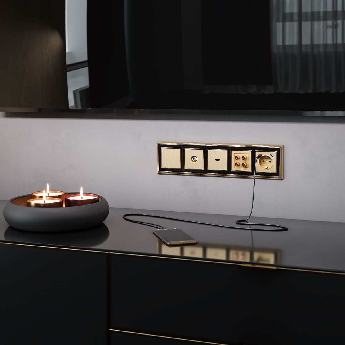 Накладка для розетки HDMI Werkel W1196010 4690389160738 a051433