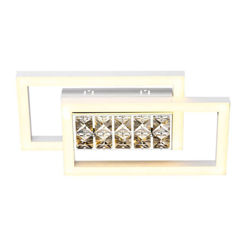 Настенно-потолочный светодиодный светильник Ambrella Light Acrylica Ice FA107