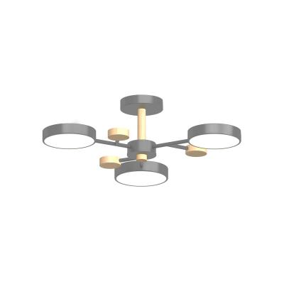Люстра на штанге LED4U L3203-620 GR