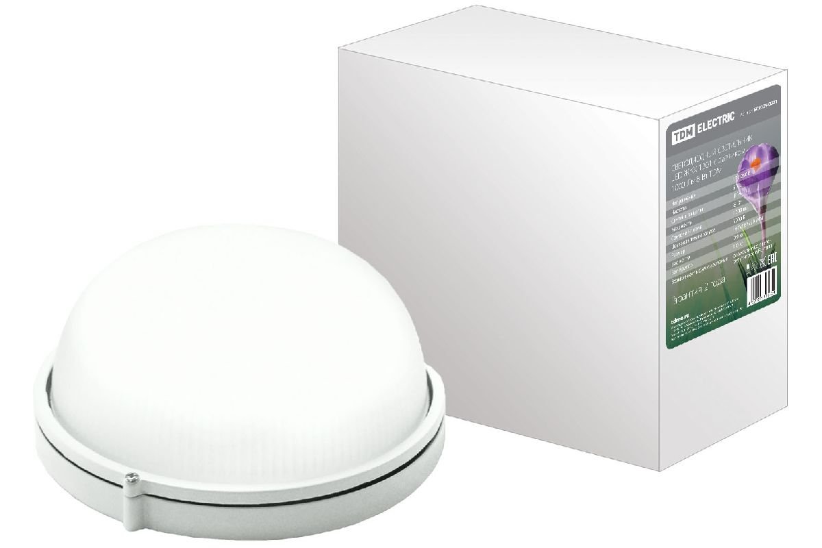 Настенно-потолочный светодиодный светильник TDM Electric LED ЖКХ 1301 SQ0329-0021