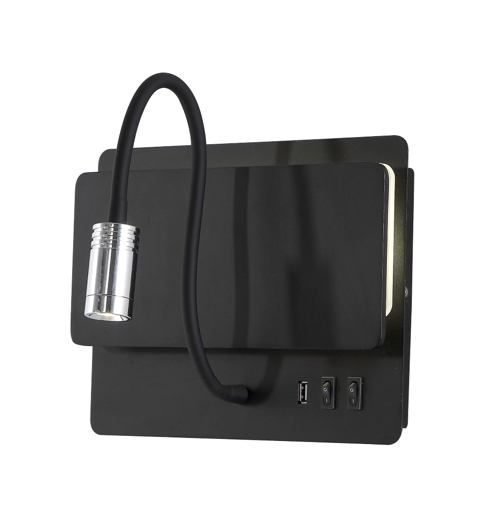 Бра Crystal Lux DUO AP9W LED BL