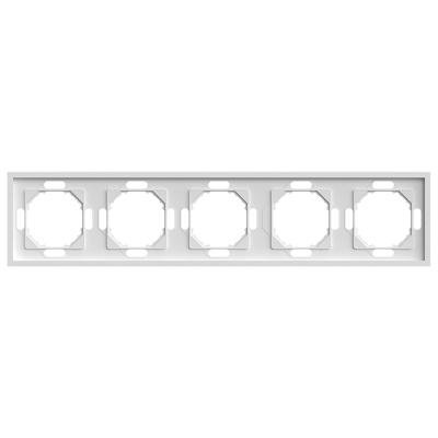 Рамка на 5 постов Stekker PFR00-5005-01 Эмили 49888