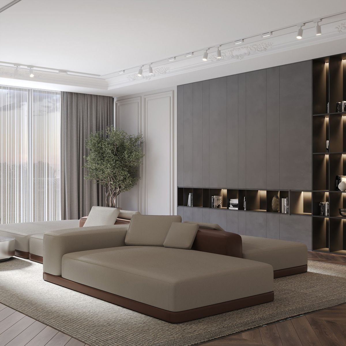 Шинопровод однофазный накладной Hesby Lighting Skylite HSBL_0027