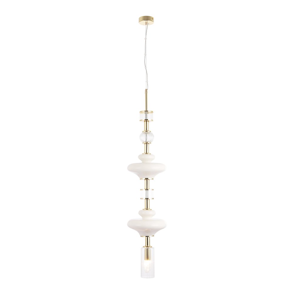 Подвесной светильник Crystal Lux VALENCIA SP1.1 GOLD