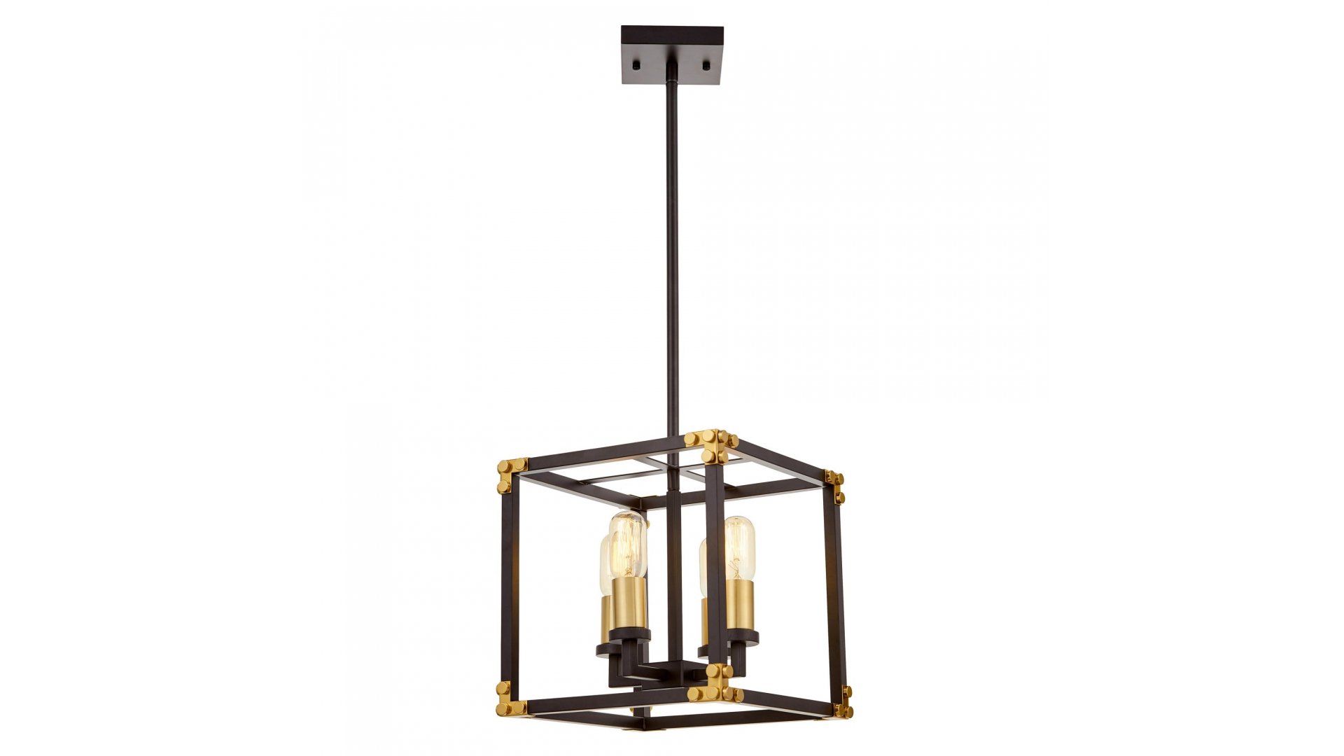 Подвесная люстра Lumina Deco Waldorf LDP 1140-4 BK+MD