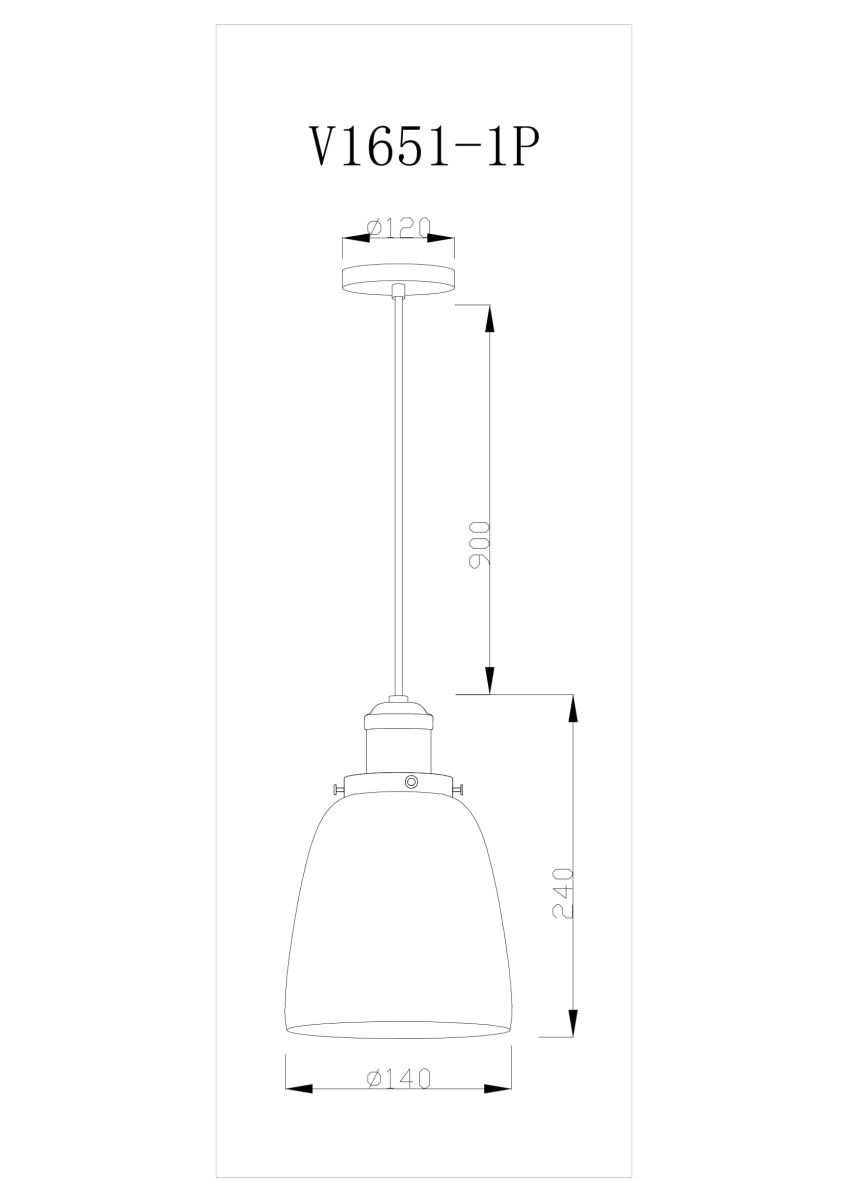 Подвесной светильник Moderli Single V11517-1P