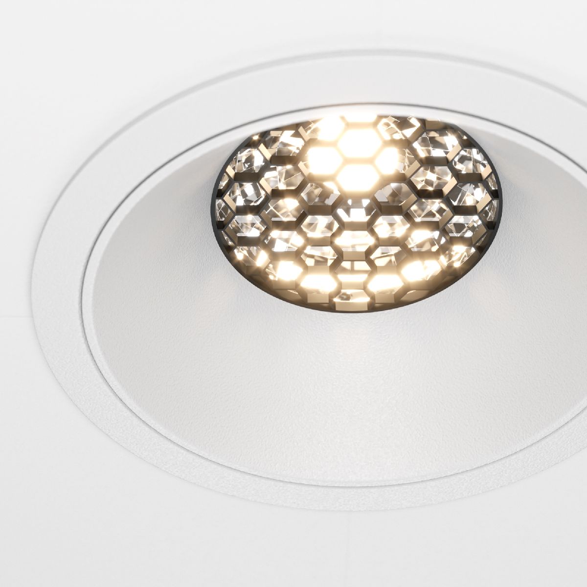 Встраиваемый светильник Maytoni Technical Alfa LED DL043-01-15W3K-RD-W