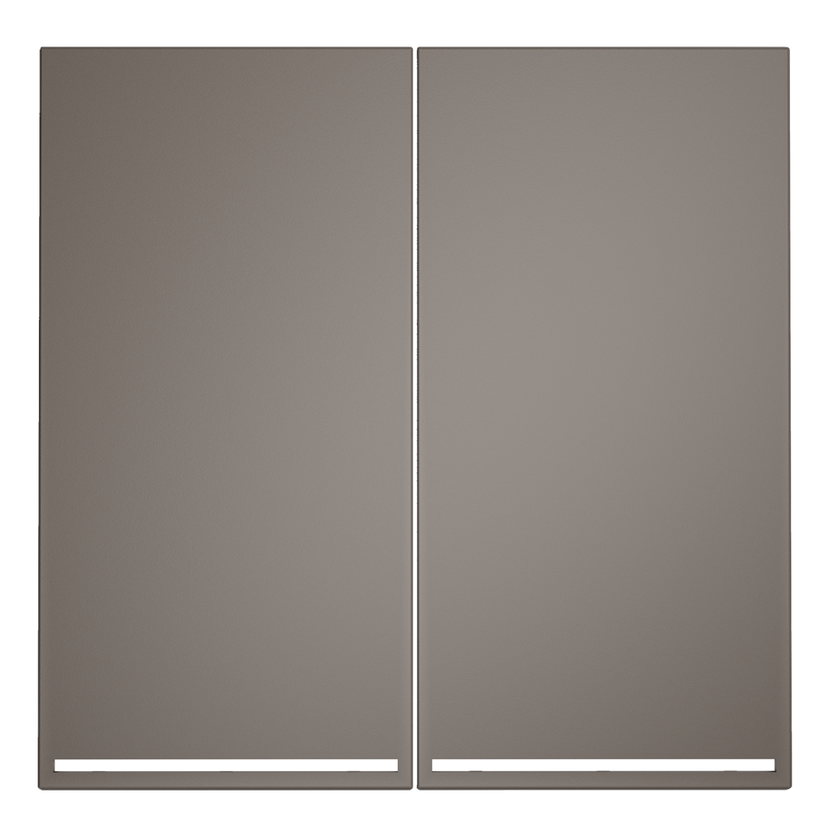 Клавиши для выключателя/переключателя двухклавишного с подсветкой Voltum S70 (капучино) VLS000414