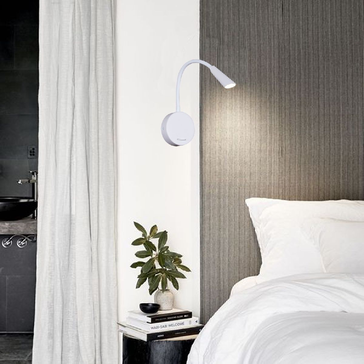 Гибкое бра Reluce 86204-9.2-001MN LED5W WT