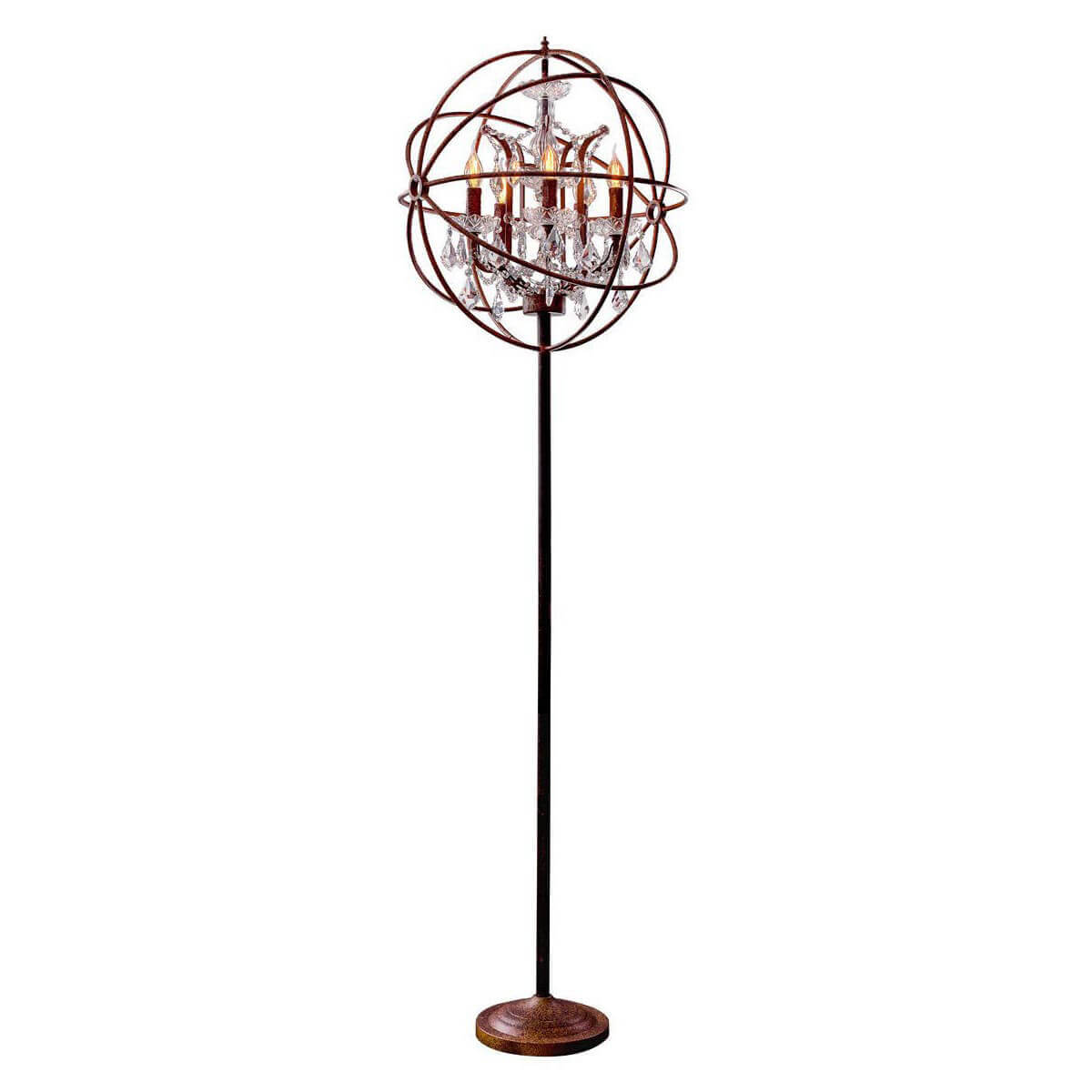 Торшер LOFT IT Foucaults orb crystal Loft1897FT