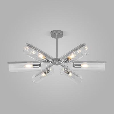 Потолочная люстра Eurosvet Trompeta 70144/6 хром