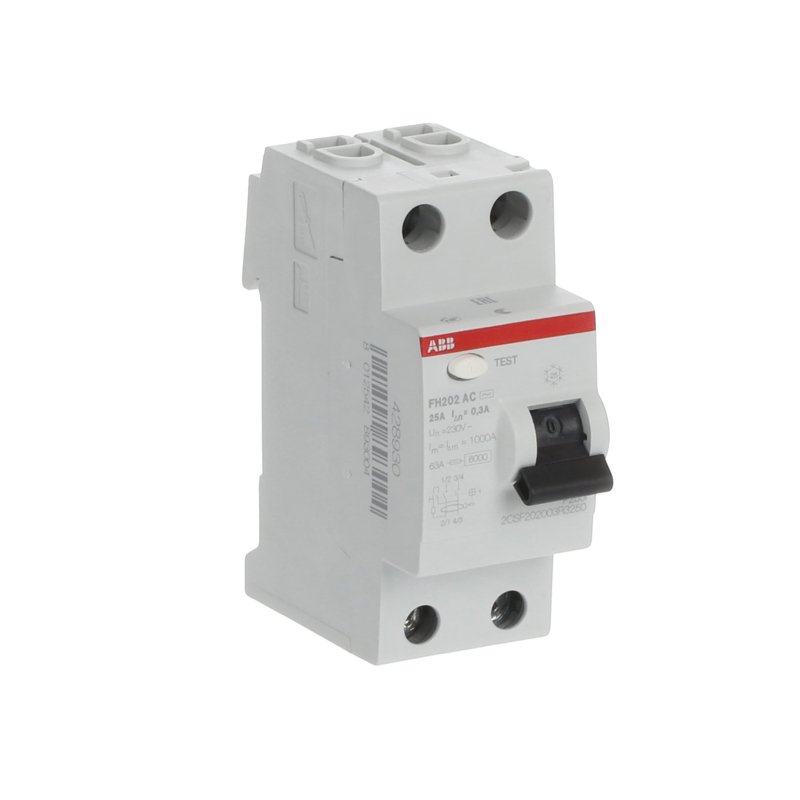 УЗО ABB FH202 2P 25A 300mA  AC