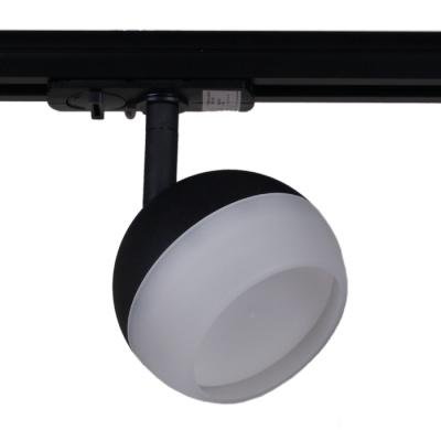 Трековый однофазный светильник Reluce 53008-9.3-001CT GX53 BK