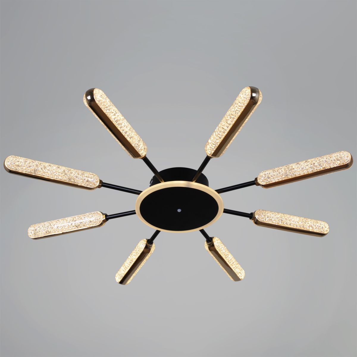 Потолочная люстра Reluce 08290-0.3-08 BK+GD