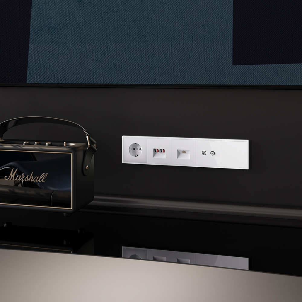 Розетка телевизионная Voltum S70 VLS060401