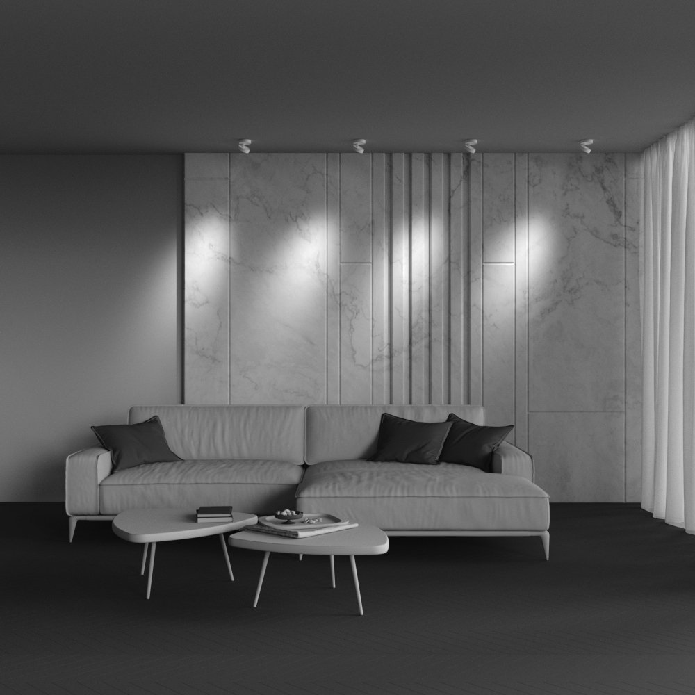 Накладной спот Maytoni Magic C022CL-7W4K-W-1