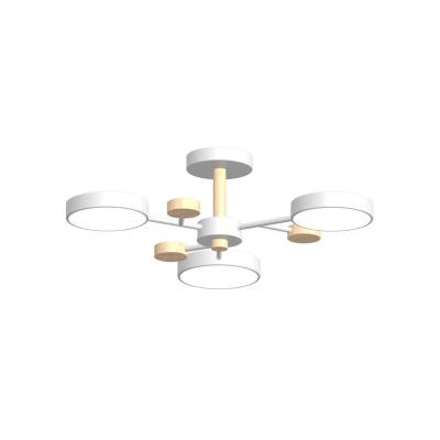 Люстра на штанге LED4U L3203-620 WH