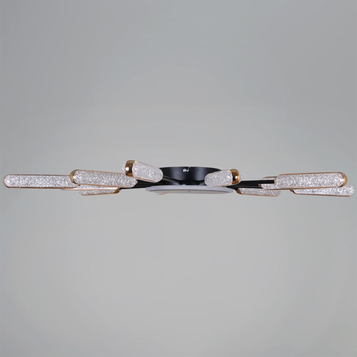 Потолочная люстра Reluce 08290-0.3-12 BK+GD