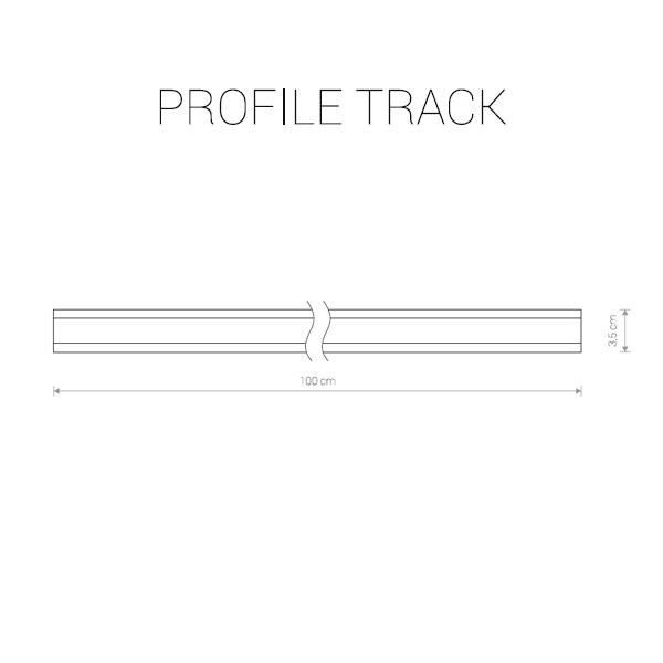 Шинопровод двухфазный Nowodvorski Profile 9448