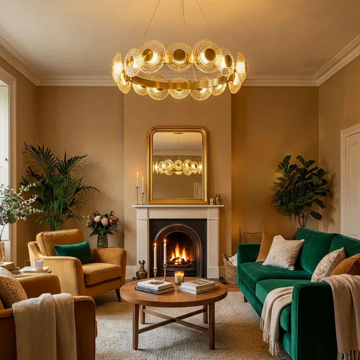 Подвесная люстра Citilux Jantar CL240173