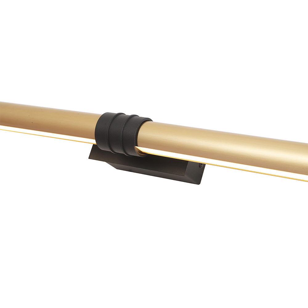 Подсветка для зеркал Crystal Lux PRADA AP16W BRASS