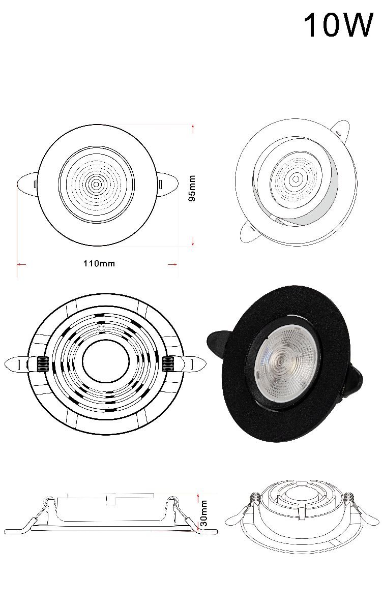 Встраиваемый светильник Zortes Raiz ZRS.57795.5