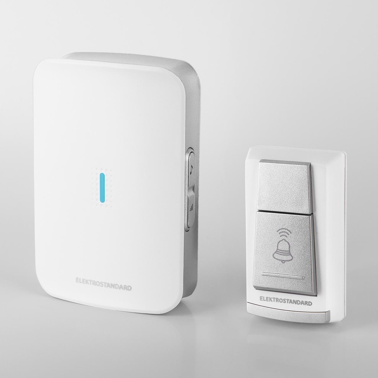 Звонок беспроводной Elektrostandard DBQ19M WL 36M IP44 белый 4690389140167