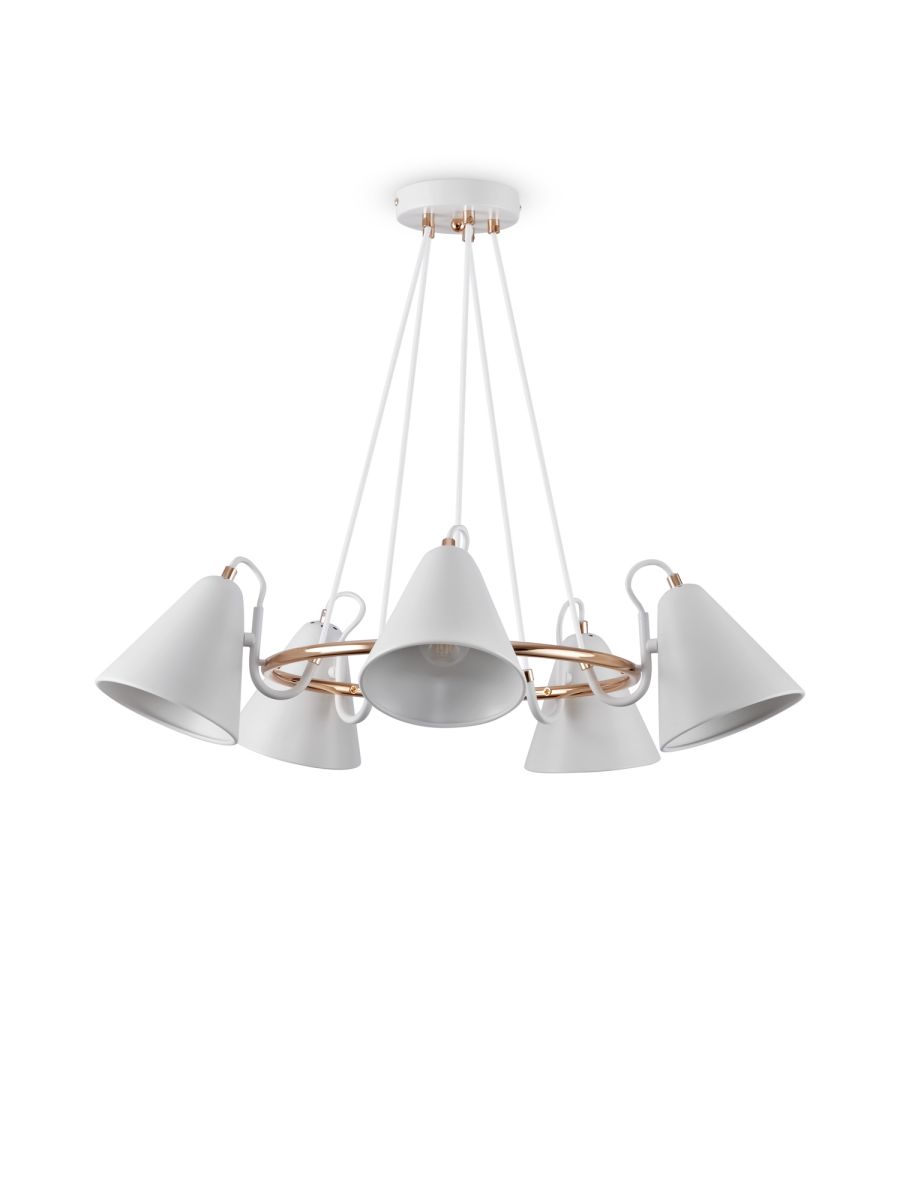 Подвесная люстра Freya Falke Market FR8001PL-05WG