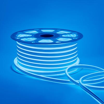 Светодиодный двусторонний неон Apeyron Стандарт 220В 2835 6Вт/м синий 50м IP65 17-24