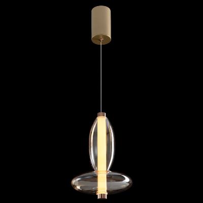 Подвесной светильник Crystal Lux QUASAR SP7W LED AMBER