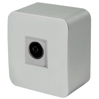 Розетка телевизионная TV Stekker София серебро MST00-10-03 49323