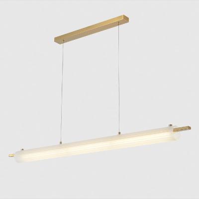 Подвесной светильник Crystal Lux TUNNEL SP40 LED BRASS