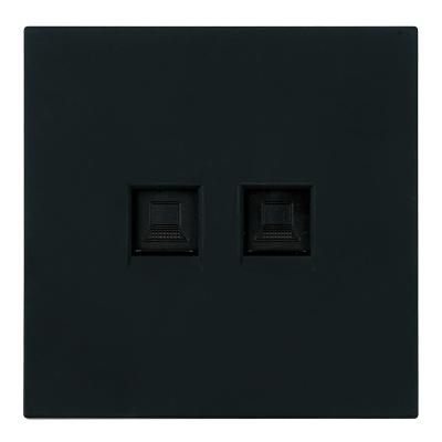 Розетка компьютерная 2-местная RJ-45 (механизм) Stekker Мия RST00-3111-05 50451