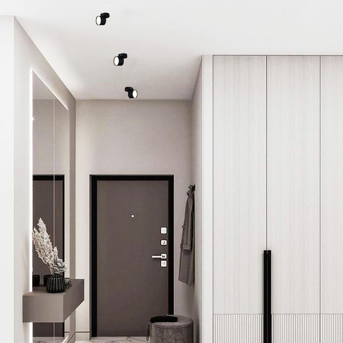 Спот Reluce 53009-9.5-001CT GX53 BK