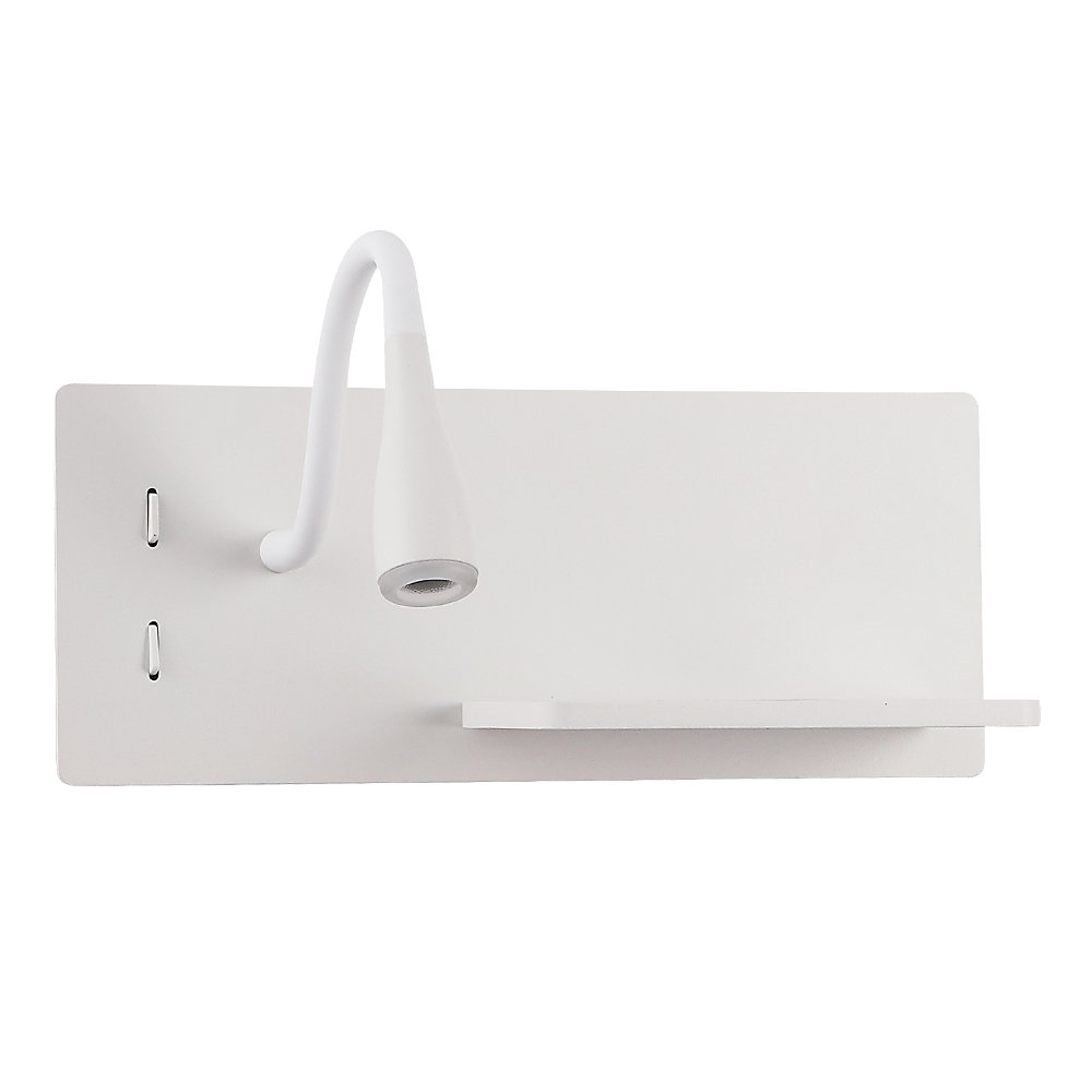 Настенный светильник Crystal Lux CLT 217W Qi+USB WH