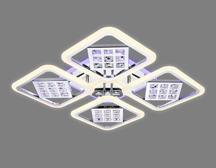 Потолочная светодиодная люстра Ambrella light Ice FA288