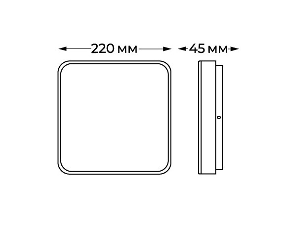 Уличный потолочный светильник Italline IT6012