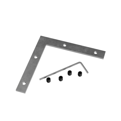 Полоса угловая для соединения алюминиевого профиля Apeyron К-08-31