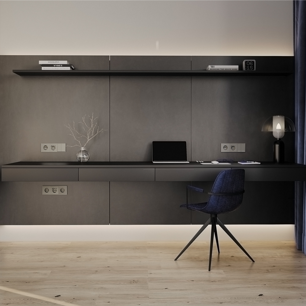 Выключатель двухклавишный с подсветкой Voltum S70 VLS020204